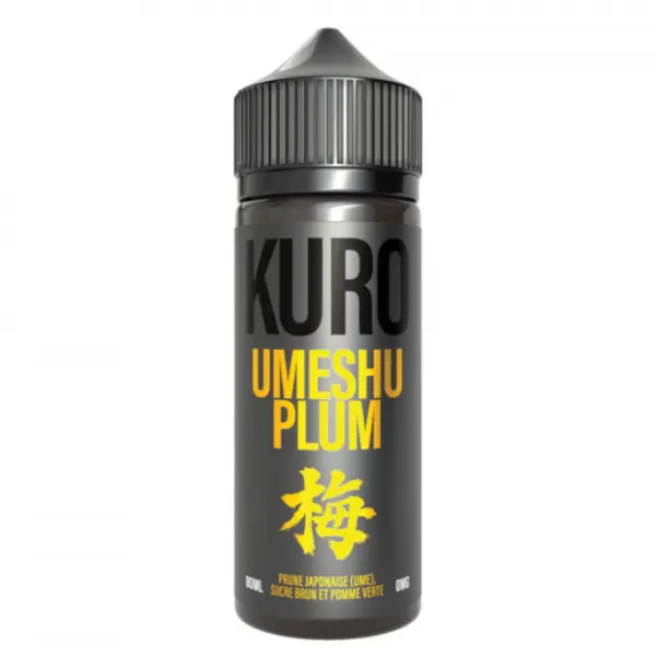 Umeshu Plum | Kuro | Prune – Pomme verte – Sucre brun | 80ml