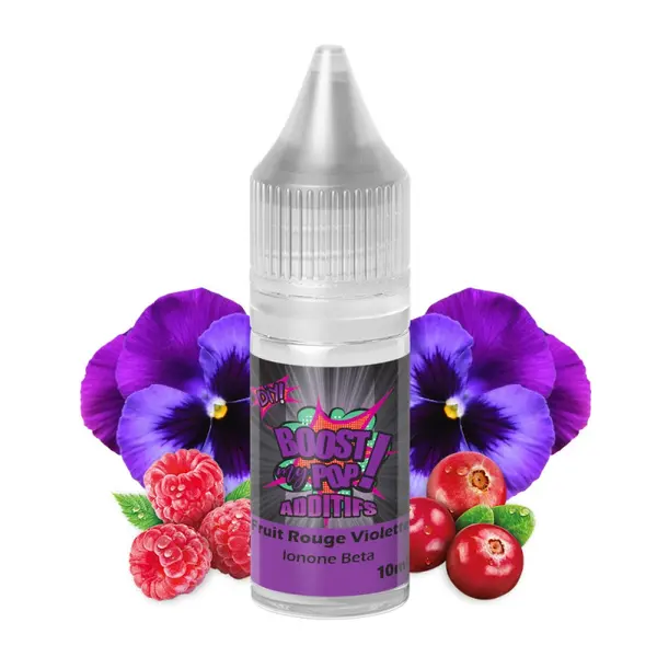 Additif DIY Fruits Rouges & Violette 10ml – Boost my Pop – Note Fruité et Florale