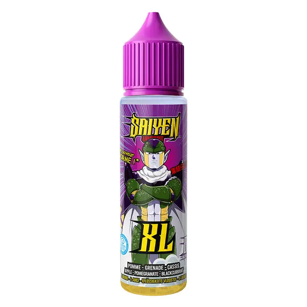XL | Saiyen Vapors | Pomme – Grenade – Cassis | 50ml