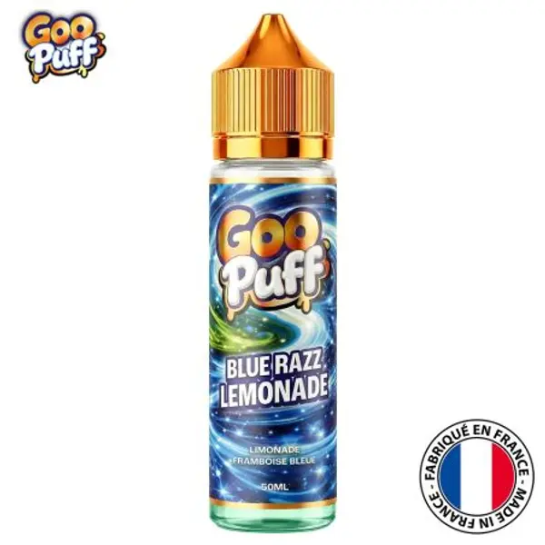 Liquide Blue Razz Lemonade 50ml - Goo Puff 50/50
