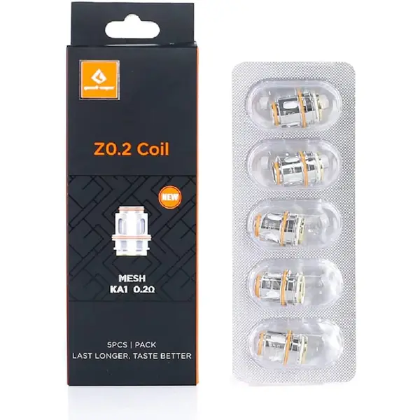 GEEKVAPE 0.2ohm Z2 Résistance Coil (Pack 5 pièces)