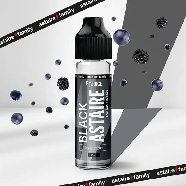 E-liquide Baies Noires, Raisin & Cassis – Black Astaire – Astaire Family / T-Juice