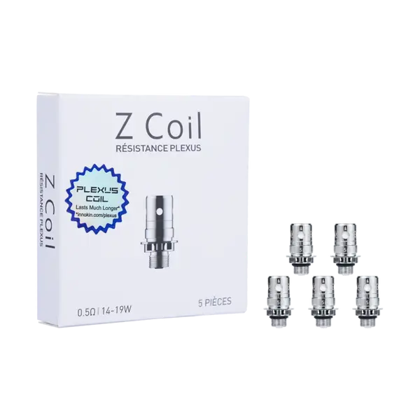 Résistances Innokin Plexus Z 0.5Ω pour Zlide & Zenith – Pack de 5 | Vape DL/MTL Riche en Saveurs