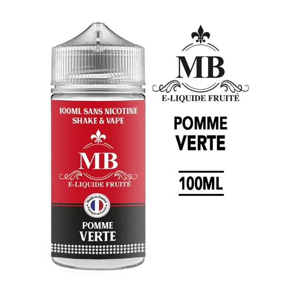 E-LIQUIDE POMME VERTE 100ml – MB