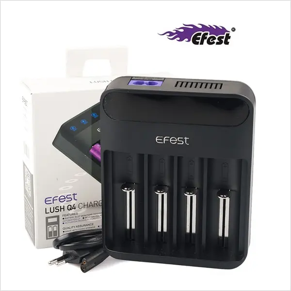 Chargeur d&rsquo;accus LUSH Q4 – Efest