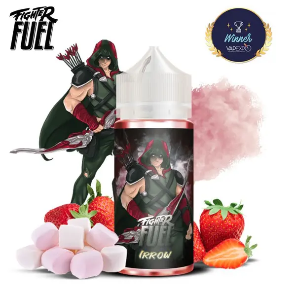 E-liquide Fraise, Chamallow & Barbe à Papa – Irrow 50ml ou 100ml – Fighter Fuel / Maison Fuel