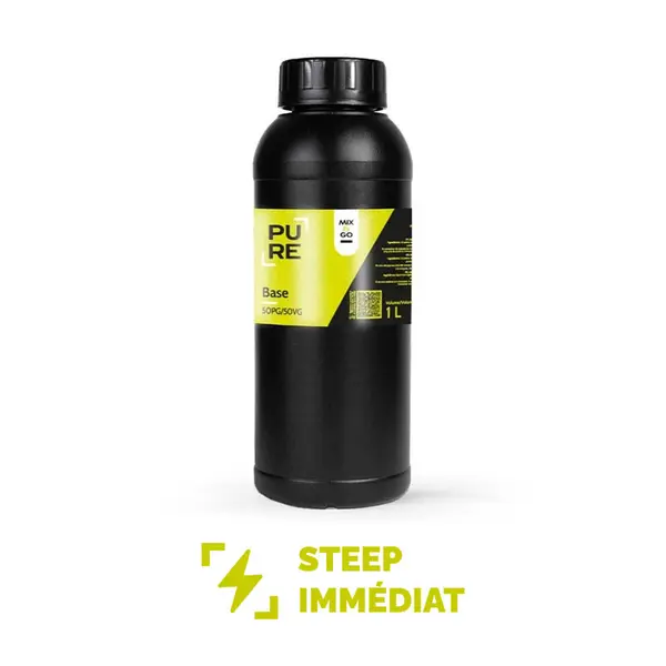 Base DIY E-liquide 1 Litre (50/50 – 30/70) – Pure – Steep Immédiat