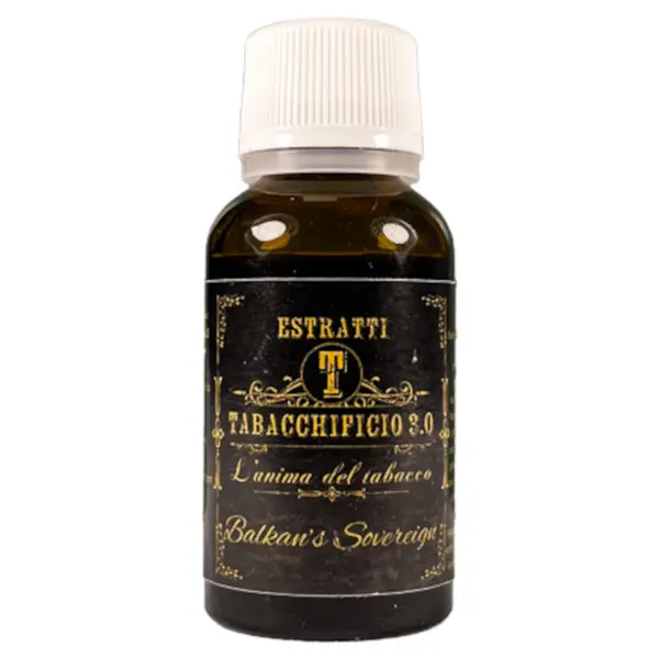 Balkan’s Sovereign | Tabacchificio 3.0 | Blend Latakia et Virginia | 20 ml
