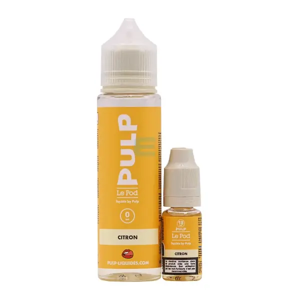 E-liquide Citron 60 mL - Pulp Le Pod