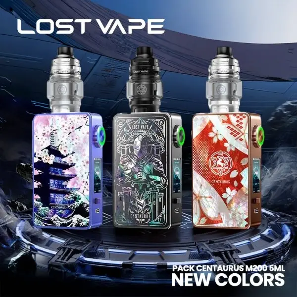 PACK CENTAURUS M200 5ML NEW COLORS – LOST VAPE
