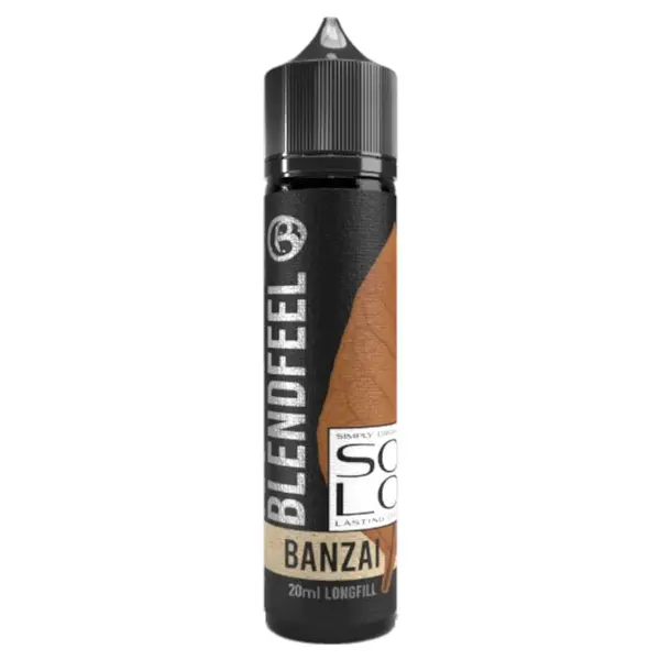 Concentré Banzai | Macérât de Tabac – thé noir japonais | Blendfeel | 20ml