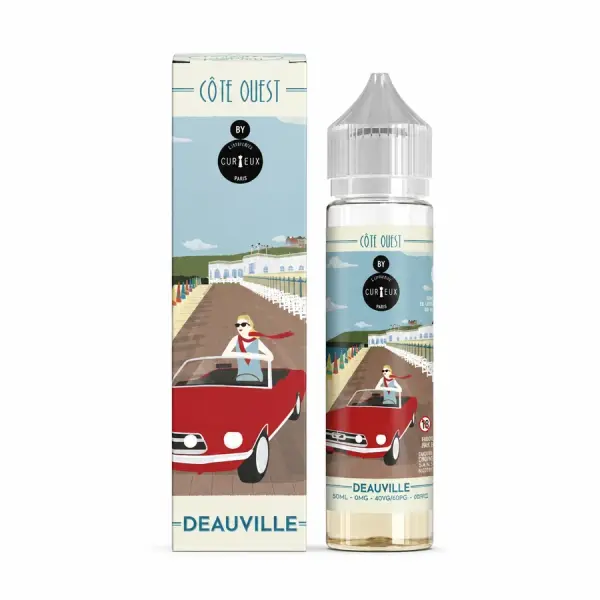E-liquide Deauville 50 mL - Côte Ouest (Curieux)