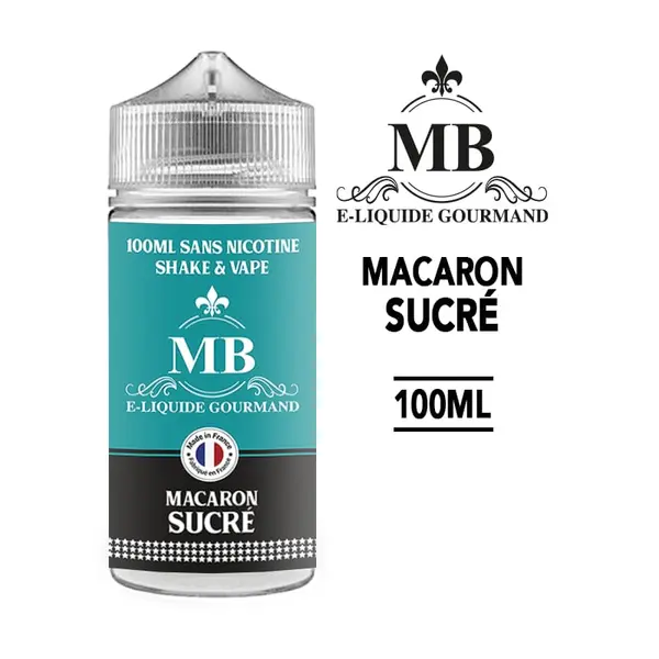 E-LIQUIDE MACARON SUCRÉ 100ml – MB