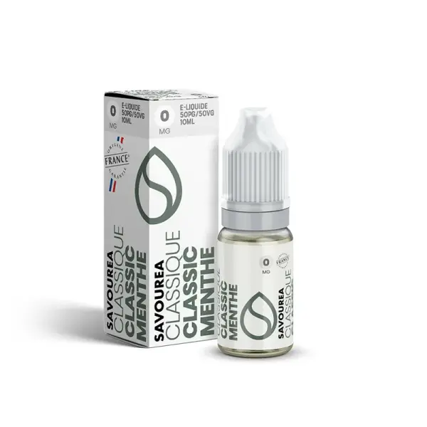 Classic Menthe 10ml – Savourea- 0mg