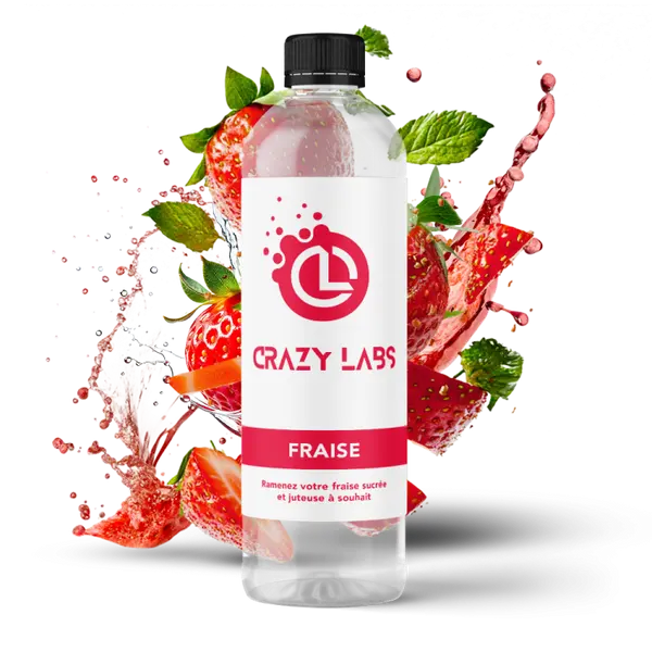 FRAISE – 1 LITRE – CRAZY LABS