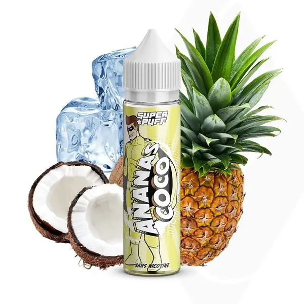 VAP’OR – SUPERPUFF- ANANAS COCO – 50 ML