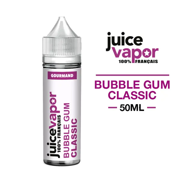 E-liquide Bubble Gum 50ml Juice Vapor