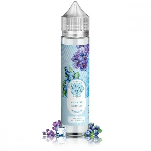 E-liquide Violette Myrtille Frais 50ml Le Petit Verger – Savourea