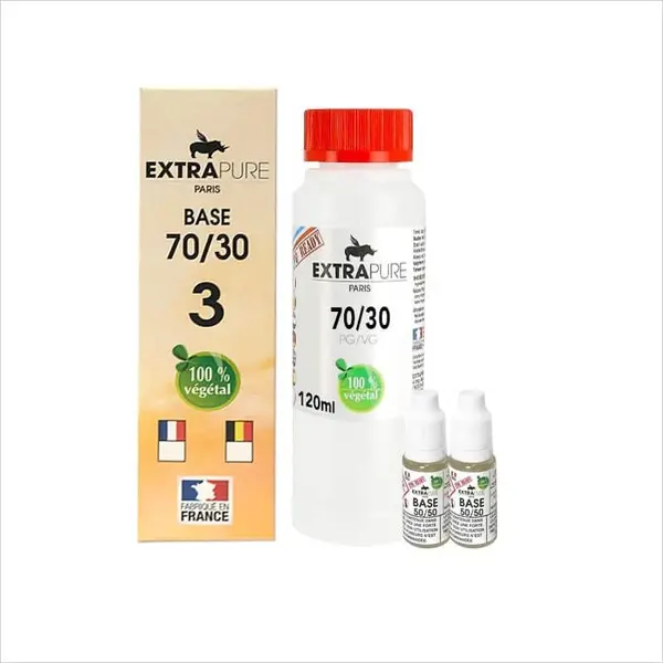 PACK DIY 140ML 70/30 3MG – EXTRAPURE