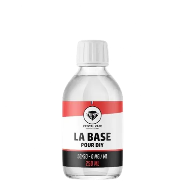 Base 50/50 - 250ml - Cristal vape