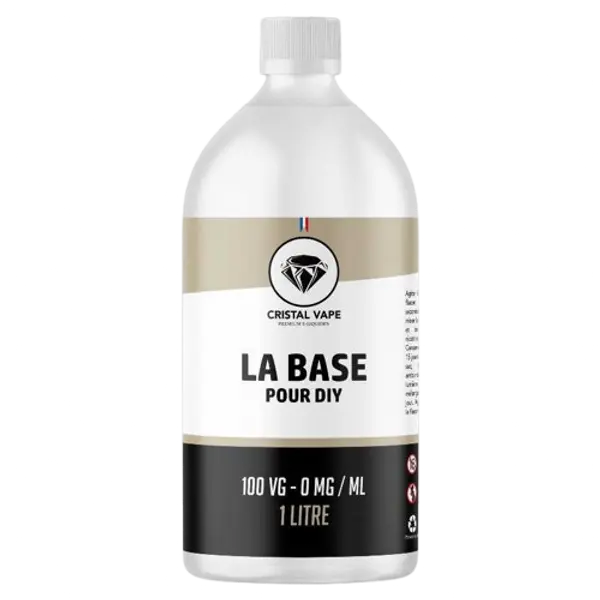 Base Cristal vape - 100% VG -1L