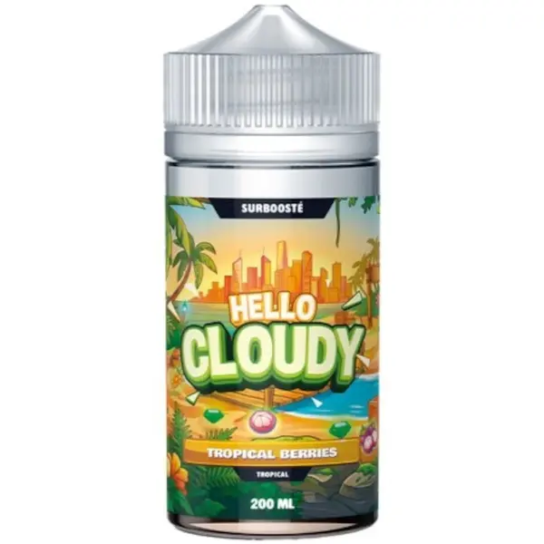 Tropical Berries | Hello Cloudy | Fruits tropicaux | 200ml