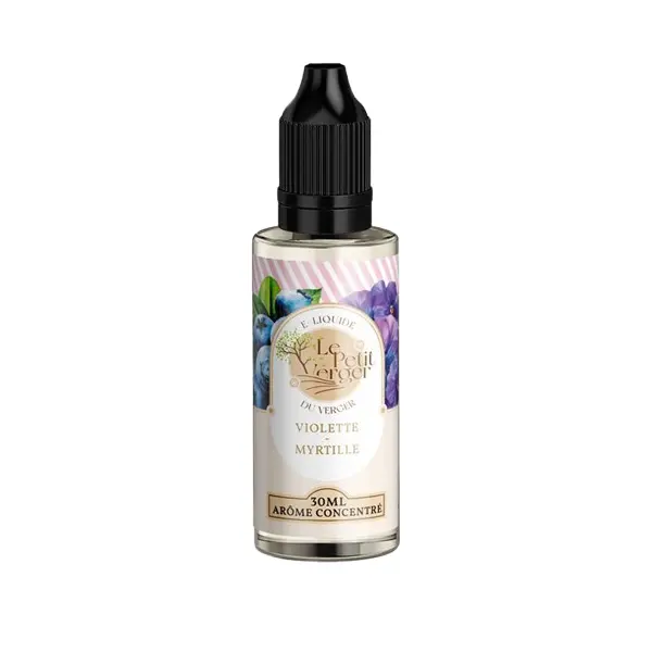 Concentré aromatique Violette Myrtille - 30ml - Le Petit Verger Savourea