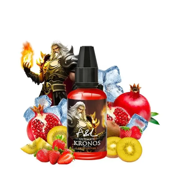 Concentré Kronos 30ml – Ultimate | Arôme grenade, fraise & fruits exotiques frais DIY