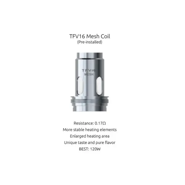 Résistances Mesh TFV16 - Smoktech