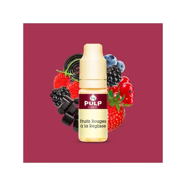 Fruits Rouges à la Réglisse 10 ml - PULP Juste Bon