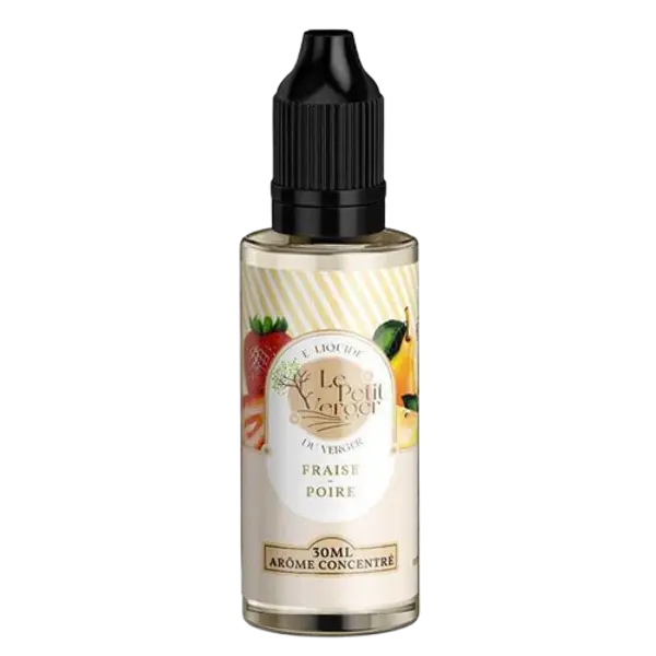 Concentré aromatique Fraise Poire - 30ml - Le Petit Verger Savourea