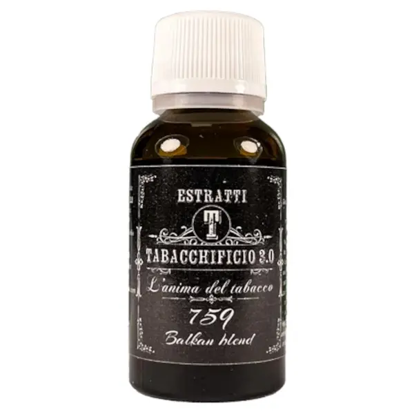 759 | Tabacchificio 3.0 | Blend tabac boisé et cuir | 20 ml