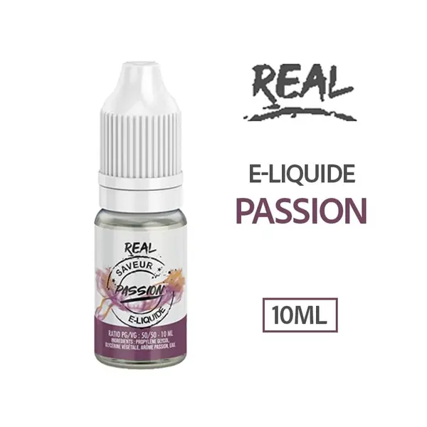 E-liquide Fruits de la passion 10ml REAL