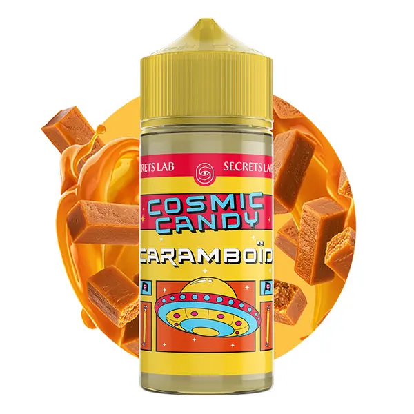 E-liquide Bonbon Caramel – Caramboïd 50ml – Cosmic Candy / Secret’s Lab