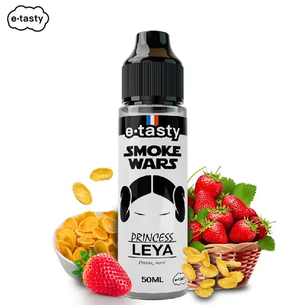 E-liquide Céréales & Fraise – Princess Leya 50ml – Smoke Wars / E-Tasty