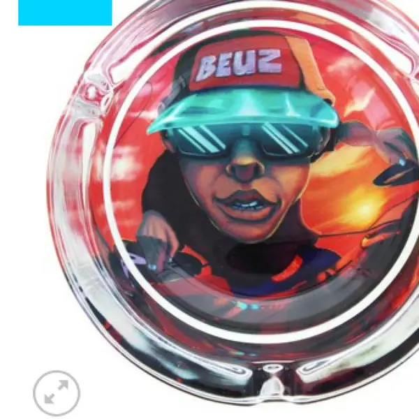 CENDRIER VERRE BEUZ ROLLING