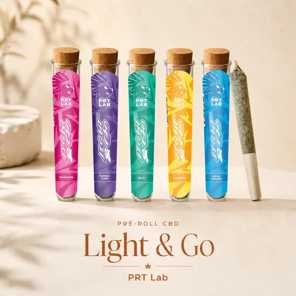 Pré-roll CBD Light & Go PRT Lab CBD