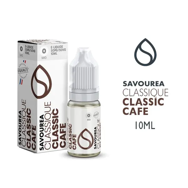 E-Liquide 10ml CLASSIC CAFÉ – SAVOUREA
