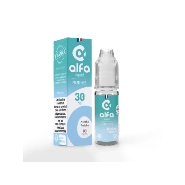 Menthe Fraîche 10ml 70/30 Alfaliquid