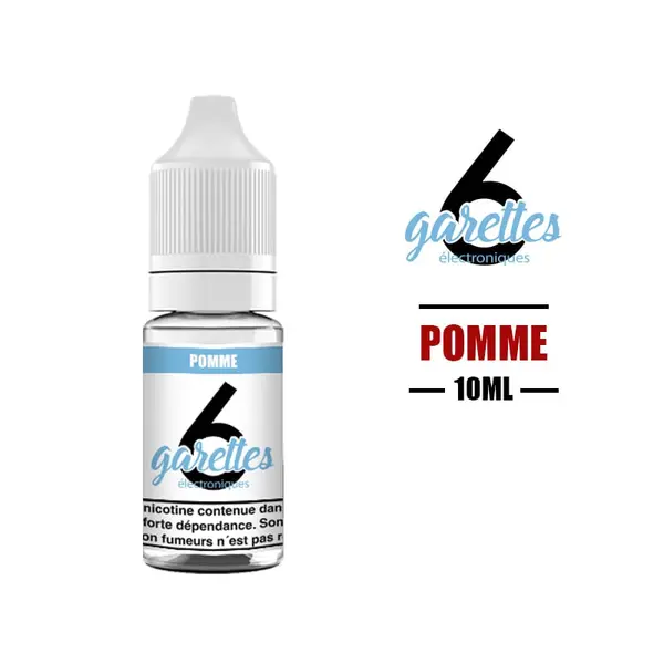 E liquide 6garettes saveur pomme