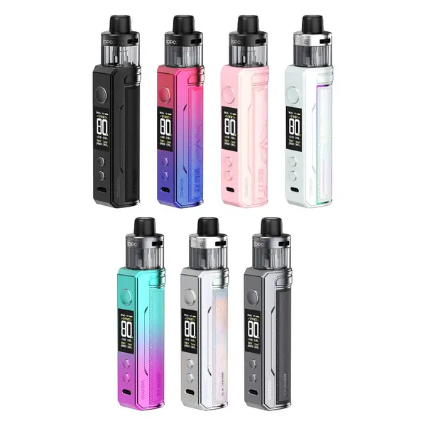 Kit Drag X2 – Voopoo | Compatible Résistances PnP X | 80W | Pod Mod Puissant & Saveur