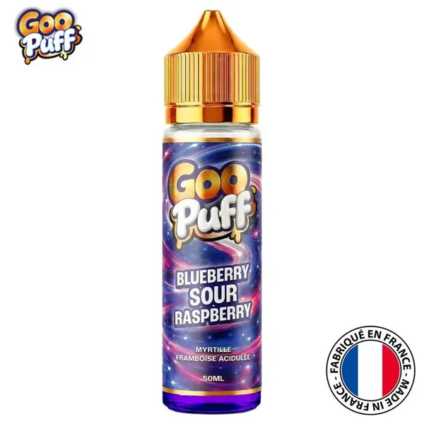 Blueberry Sour Raspberry | Goo Puff | Myrtille – Framboise – Acidulé – Frais | 50ml